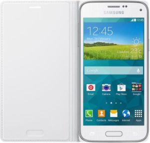Samsung Galaxy S5 mini Flip Cover Biały (EF-FG800BWEGWW) 2
