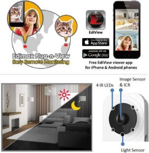 Kamera IP EdiMax IC-3140W 5