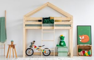 Elior Piętrowe łóżko domek Miles 8X - 12 rozmiarów 90x140cm 2