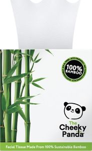 Cheeky Panda Cheeky Panda, Chusteczki kosmetyczne uniwersalne, pudełko kostka 56 szt. 1