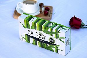 Cheeky Panda Cheeky Panda, Chusteczki kosmetyczne uniwersalne, 80 szt 3