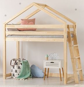 Elior Piętrowe łóżko domek Miles 9X - 12 rozmiarów 90x140cm 4