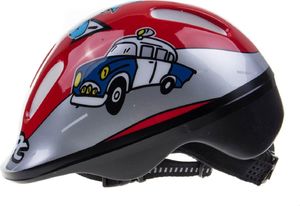 Biko Kask Biko KID czerwony policja HM-BI109 44-48 cm 2