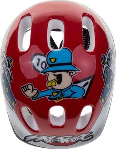 Biko Kask Biko KID czerwony policja HM-BI109 r. S 3