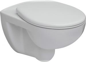 Miska WC Roca Victoria Rimless + Deska wolnoopadająca, biała (A34H394000) 1