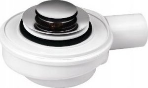 Syfon AKCES 19231 SYFON BRODZIK.KLIK-KLAK SPEED2 FI 50, WYS. 50MM, ODPŁYW FI50 30L/MIN, CZYSZCZ. Z GÓRY, STAL NIERDZ. // S.BRODZ.A.50-SPEED2-30L 11