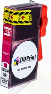 Tusz DD-Print Zgodny z hp 655XL tusz Magenta czerwony do HP Deskjet Ink Advantage 3525, 4615, 4625, 5525, 6525 / Nowy zamiennik DD-Print uniwersalny 1