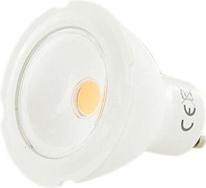 Whitenergy Żarówka LED, GU10, COB, 8W, 230V, ciepła biała (09823) 1