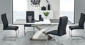 Elior Stół rozkładany Zander - czarny 3