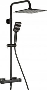 Zestaw prysznicowy Valvex 2447130 KOLUMNA NATRYSKOWA CUBUS BLACK Z BATERIĄ TERMOSTATYCZNĄ VALVEX // BV.2447130 3