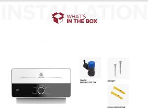 Przepływowy podgrzewacz wody Ariston Aures Slim Multi SM 5 5 kW 0.8 MPa (3520021) 6