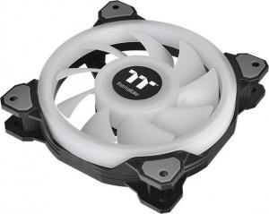Wentylator Thermaltake Riing Quad 12 RGB 3-pack + Hub Czarne (CL-F088-PL12SW-A) 2