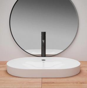 Umywalka Rea Arleta wpuszczana w blat 59cm biała 3