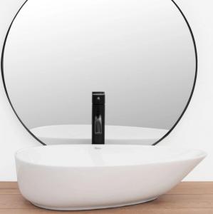 Umywalka Rea Greta nablatowa 56cm biała 4