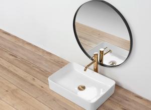 Umywalka Rea Avia nablatowa 51cm biała 3