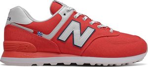 New Balance Buty męskie ML574SOL czerwone r. 42.5 1