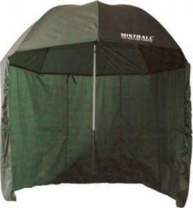 Mistrall Parasol wędkarski Mistrall przeciwdeszczowy 2,50m namiot gumowany am-6008836 (AM-6008836) - AM-6008836 1