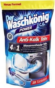 Der Waschkönig Tabletki odkamieniające do pralki 18 sztuk 1