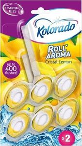 Kolorado Kostka toaletowa kolorado Roll Aroma Cristal Lemon 2x51g 1