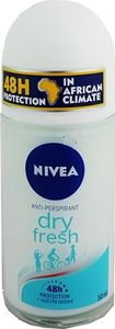 Nivea Antyperspirant Nivea Roll-On Dry Fresh 50ml uniwersalny 1