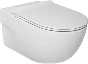 Miska WC Roca Meridian-n wisząca Rimless ukryte mocowania Maxi Clean (A34624L00M) 1