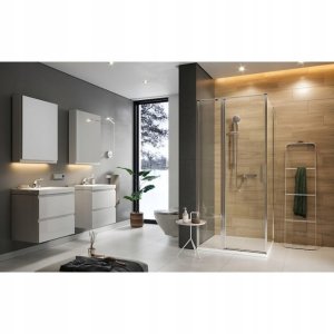 Cersanit S162-008 ŚCIANKA KAB. PRYSZNIC. MODUO 90X195 TRANSP. // KNC.ŚĆ-MODUO-90X195-TR 4