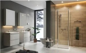 Cersanit S162-007 ŚCIANKA KAB. PRYSZNIC. MODUO 80X195 TRANSP. // KNC.ŚĆ-MODUO-80X195-TR 5