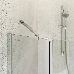Cersanit S162-009 KABINA PÓŁOKRĄGLA MODUO 80X80X195 SZKŁO TRANSP. // KNC.MODUO-80X80-PÓŁ-TR 14
