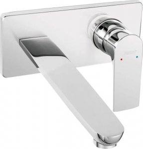 Bateria umywalkowa Ferro BAT. ALGEO SQUARE UMYW. PODTYNK., WYL. 22CM., CHROM FERRO // BF.BAQ3PA22 3