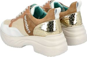 WONDERS Buty damskie C-5523 białe r. 36 8