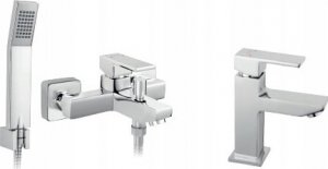 Bateria umywalkowa Ferro BAT. ZICCO UMYWALKOWA, KLIK-KLAK , CHROM // BF.BZI2 2