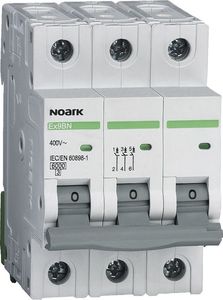 Noark NOARK Wyłącznik nadprądowy 3P B 16A 6kA AC Ex9BN 100053 1