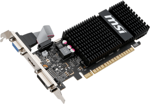 Karta graficzna MSI GeForce GT 720, 1GB GDDR5 (64 Bit), HDMI, DVI, D-Sub (N720-1GD5HLP) 1