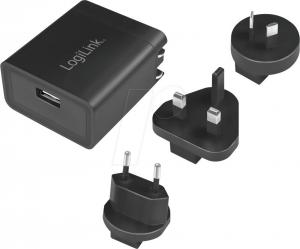 Ładowarka LogiLink PA0187 1x USB-A 2.1 A (PA0187) 1