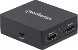 Manhattan Manhattan 1080p 2-Port HDMI-Splitter Strom über USB schwarz 6