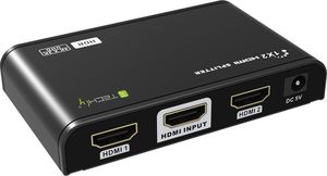 Techly Techly HDMI2.0 Splitter 4K 2 Port, HDR, 4K2K 60Hz 1