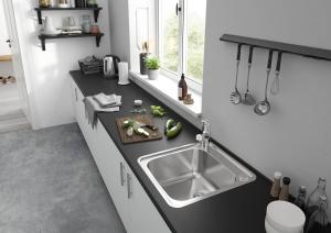 Bateria kuchenna Hansgrohe Focus M42 stojąca chrom (71814000) 3