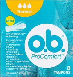O.B Tampony OB ProComfort Normal 8szt. uniwersalny 1