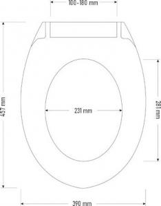 Deska sedesowa Hydroland D1 2