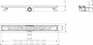 Hydroland HYDROLAND ODWODNIENIE LINIOWE GREK 800 // OD.H.GREK-800 5