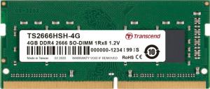 Pamięć do laptopa Transcend SODIMM, DDR4, 4 GB, 2666 MHz, CL19 (TS2666HSH-4G) 1