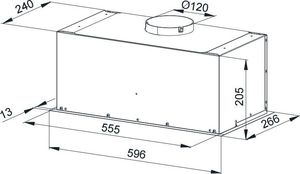 Okap Kernau KBH 07602 X 2