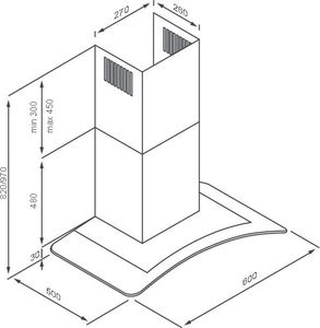 Okap Kernau KCH 1461 X 2