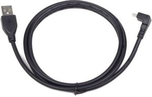 Kabel USB Gembird USB-A - microUSB 1.8 m Czarny (CCP-MUSB2-AMBM90-6) 2