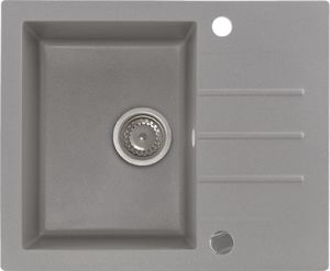 Zlewozmywak Kernau  granitowy Kernau KGS A 4560 1B1D Grey Metallic 1