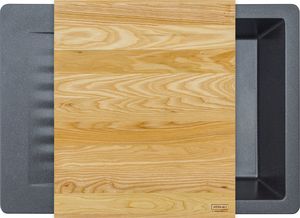 Zlewozmywak Kernau  granitowy Kernau KGS F 6072 1B1D Black Metallic 2