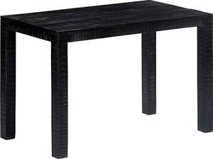 Elior Industrialny stół z drewna Condor 4C - czarny wash 1