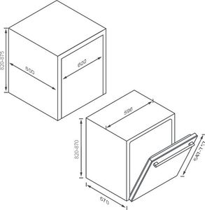 Zmywarka Kernau KDI 6541 2