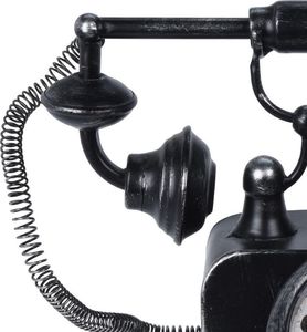 Segnale zegar na biurko, komodę, stół TELEFON metalowy RETRO uniwersalny (4554) 3