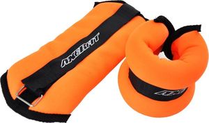 Axer Fit Obciążniki na nadgarstki i kostki Ankle Weights With Velcro Orange 2x1.5kg 1